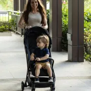 Carucior sport Qplay GRAV cu pliere automata, Negru