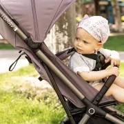 Carucior sport Qplay GRAV cu pliere automata, Violet