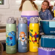 Sticla termoizolanta Nava We care 500ml galben