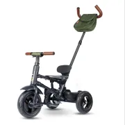 Tricicleta pliabila Qplay Rito Deluxe Verde-Maslina