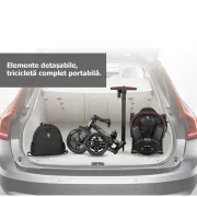 Tricicleta ultrapliabila Qplay Comfo Max Bej