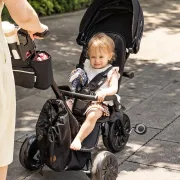 Tricicleta ultrapliabila Qplay Nova MAX Bej