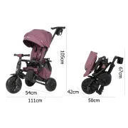 Tricicleta ultrapliabila Qplay Nova MAX Violet