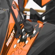 HECHT 54125 BLACK - ATV pe benzină