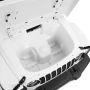JEEP WRANGLER RUBICON WHITE - Masina de jucarie cu baterie