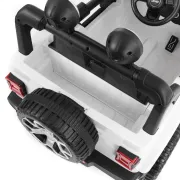 JEEP WRANGLER RUBICON WHITE - Masina de jucarie cu baterie