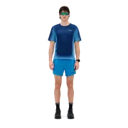 Pantaloni scurți alergare CEP Core Run Loose Fit - albastru | rezistenți vânt