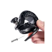 RAVEMEN - sonerie - 100 dB cu suport Apple AirTag - Q2 negru