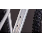 BICICLETA CUBE REACTION TM ONE RAWMETAL BLUE 2026 cadru L (19") - roti 29