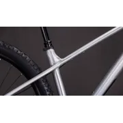 BICICLETA CUBE REACTION TM ONE RAWMETAL BLUE 2026 cadru L (19") - roti 29