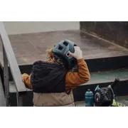 Casca Force Zebu cu lumina, teal L-XL (57-61 cm)