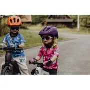 Casca Force Zebu cu lumina, violet L-XL (57-61 cm)