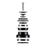 Cuvete Force A-Head 1 1/8 Al, Tapered Negre