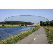 Ochelari Force GRIME negru-fluo lentile transparente + 10 tear offs