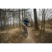 Pantaloni Force Blade MTB cu sub-pantaloni cu bazon Negru L