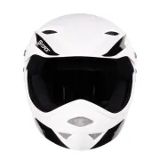 Casca Force Downhill Junior, alb mat S/M
