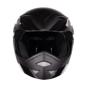 Casca Force Downhill Junior, negru mat S/M