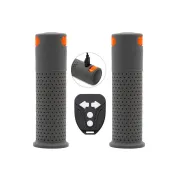 Mansoane cu lumini de semnalizare si telecomanda pe ghidon