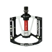 Pedale Bikesport West Biking Aluminiu CNC cu 3 rulmenti