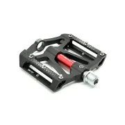 Pedale Bikesport West Biking KP137 Aluminiu CNC cu 3 rulmenti