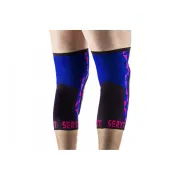 Protectii genunchi Seryt Arlecchino Pink Blue S