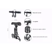 Scaun pentru copii Bikesport cu prindere pe cadru