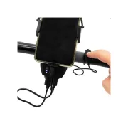 Suport telefon EWS009 cu baterie externa si lumina