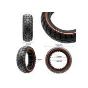 Anvelopa plina trotineta Ultra-Light E-Wheel 10x2.75-6.5/B55 - Red line