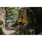 Bluza Force Sway cu maneci scurte Fluo L