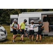 Bluza Force Sway cu maneci scurte Fluo XL