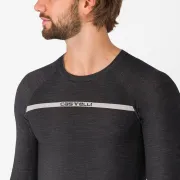 Bluza de corp Castelli Merino Seamless, Negru, S/M