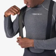 Pantaloni lungi cu bretele Castelli Polare 4 Negri XXXL