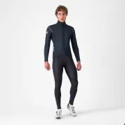 Pantaloni lungi cu bretele Castelli Sorpasso RoS Negru/Rosu M