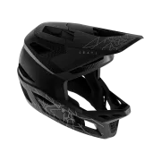 Casca Leatt MTB Gravity 6.0 Carbon Stealth Black/Grey XL - 61-62cm