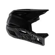 Casca Leatt MTB Gravity 6.0 Carbon Stealth Black/Grey XL - 61-62cm