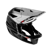 Casca Leatt MTB Gravity 6.0 Carbon White M - 57-58cm