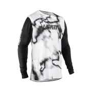 Tricou Leatt MTB Gravity 8.0 Heatmap White M