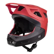 Casca Force DROP downhill, rosu-negru S-M
