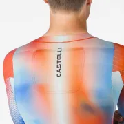 Costum triatlon cu maneca scurta TRI Castelli Free SanRemo 3 SS, pentru barbati, paprika/winter sky XXL