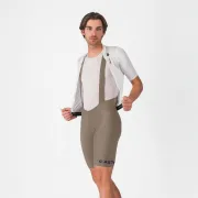 Pantaloni scurti cu bretele Castelli Competizione 2, pentru barbati, bej M