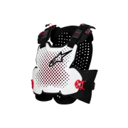 Protectie Corp Alpinestars A-4 Plasma Chest Protector negru/rosu/alb M/L