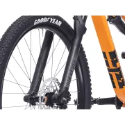 Bicicleta Rock Machine Blizz 27 FS 30 27.5 Matte Lava Orange 34cm - (S)