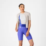 Pantaloni scurti cu bretele Castelli Espresso 2 W DT, pentru femei, violet M