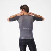 Tricou cu maneca scurta Castelli Aero Race 8s, pentru barbati, gri inchis M