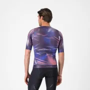 Tricou cu maneca scurta Castelli Aero Race 8s, pentru barbati, rosa giro/night shade L