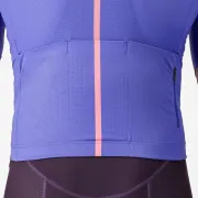 Tricou cu maneca scurta Castelli Drittone Logo, pentru barbati, violet/roz giro XL