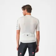 Tricou cu maneca scurta Castelli Entrata Apex, pentru barbati, alb/gri inchis M
