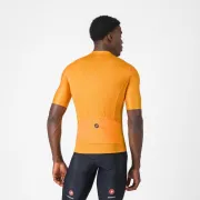 Tricou cu maneca scurta Castelli Entrata Apex, pentru barbati, portocaliu/albastru XXXL