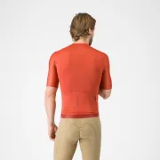 Tricou cu maneca scurta Castelli Espresso 2, pentru barbati, paprika XL