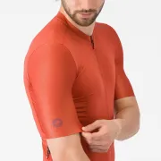 Tricou cu maneca scurta Castelli Espresso 2, pentru barbati, paprika XL
